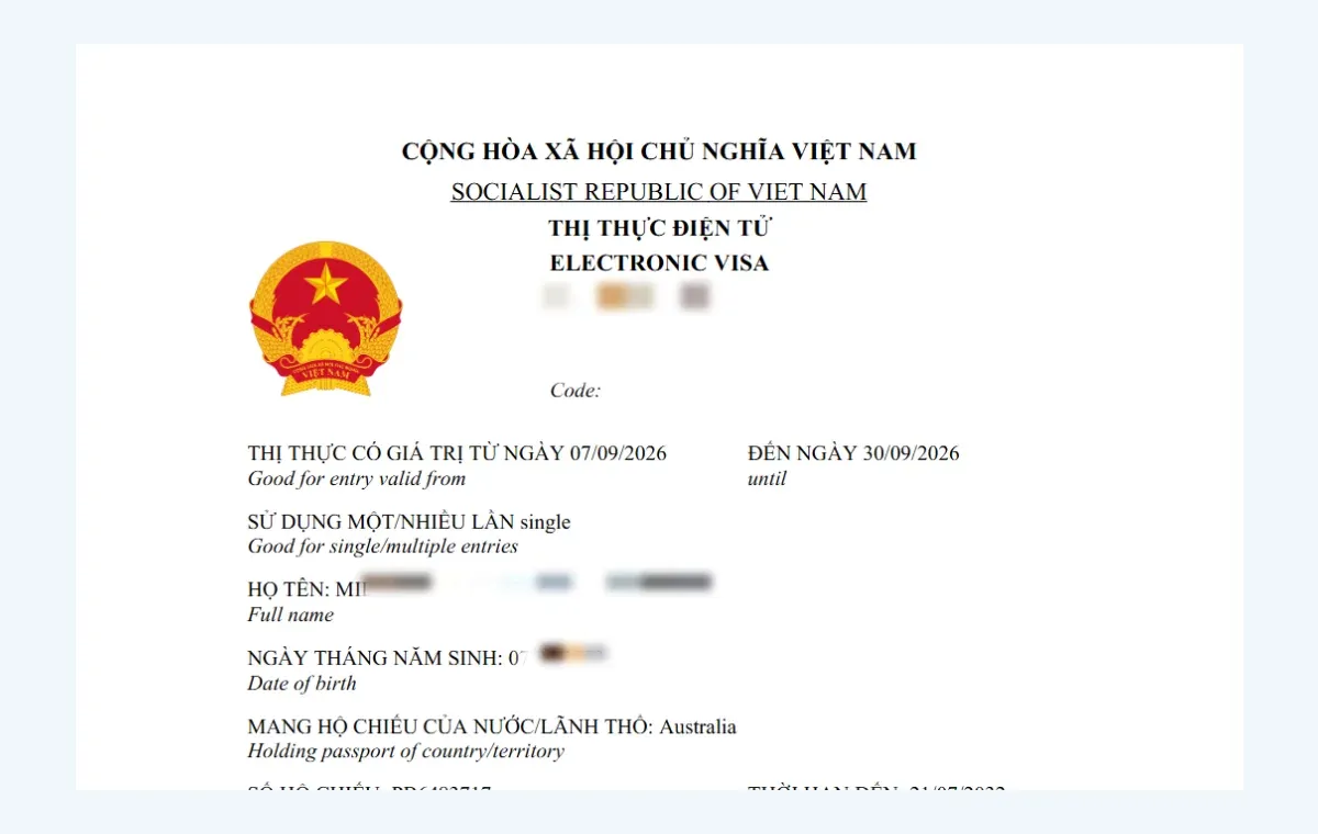 Pending Vietnam eVisa resolved in 7.1 hours