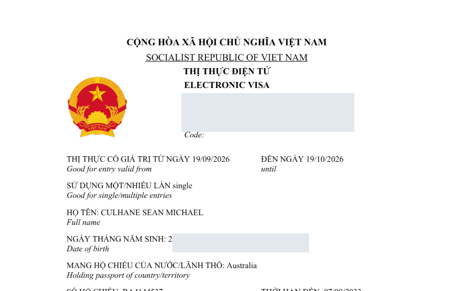 Pending Vietnam eVisa resolved in 20.9 hours